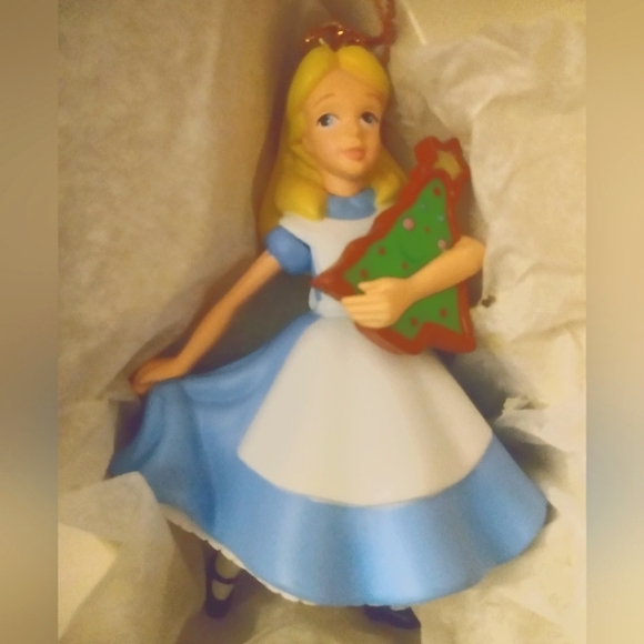 Alice in Wonderland Grolier President's Christmas Magic Disney Ornament with Box - Picture 5 of 6
